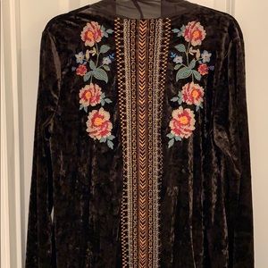 NWT Crushed Velvet